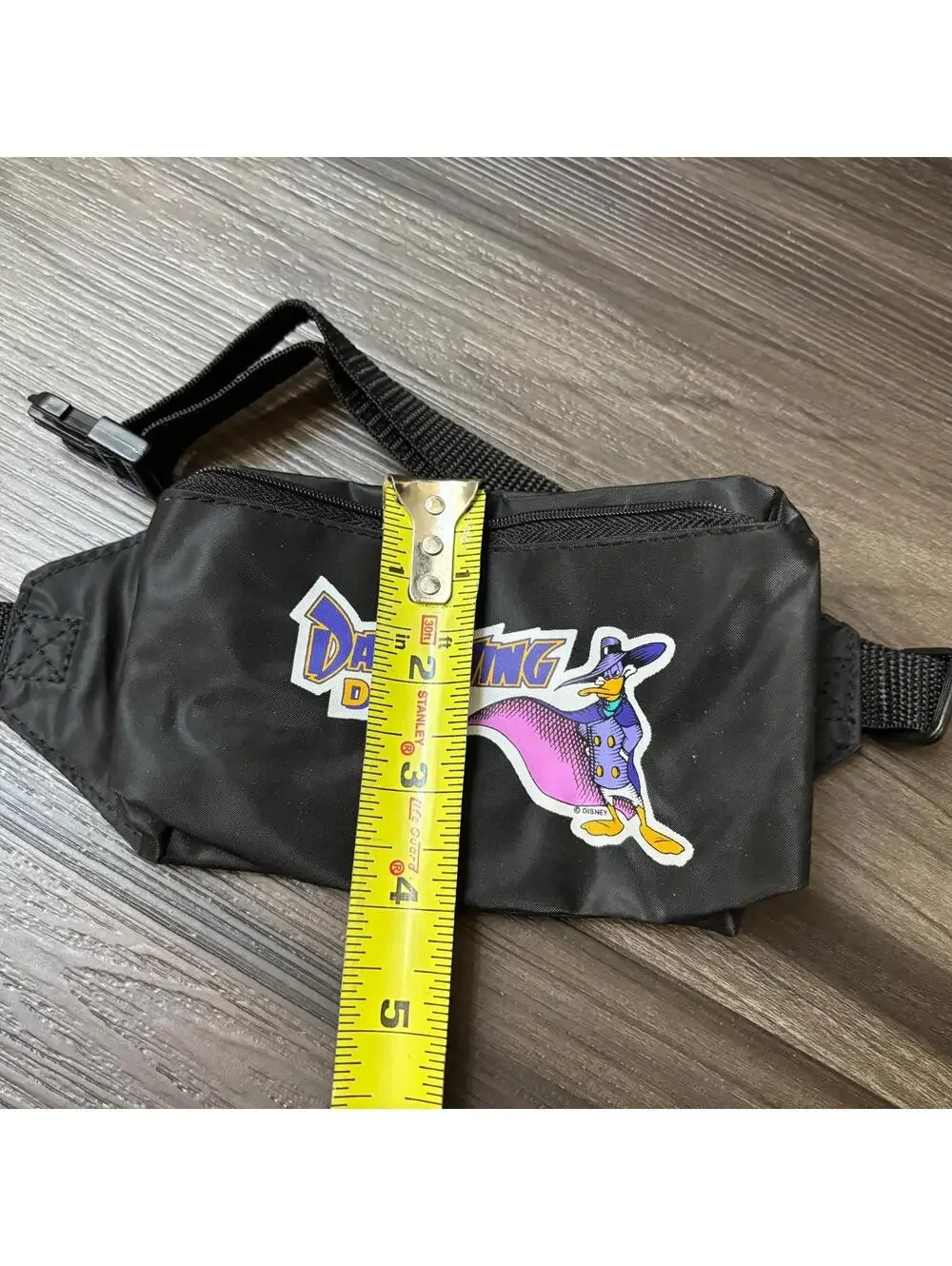 Darkwing Duck Kids Fanny Pack Snack Bag Pouch Hip Sack Disney Dark Wing